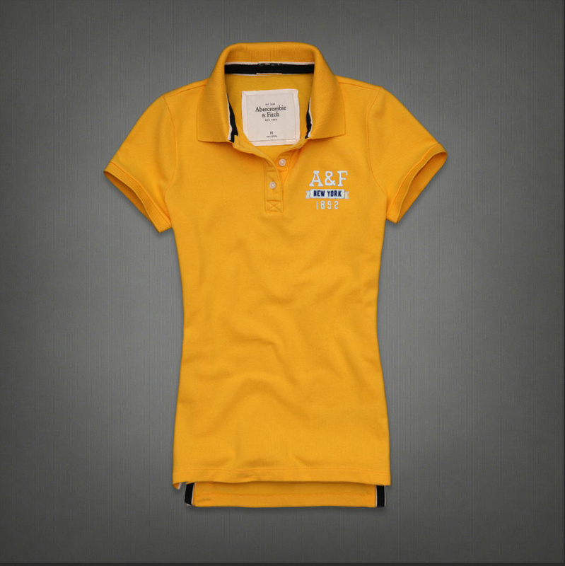 Abercrombie Fitch Mujeres Polo Corto Remera AF8434